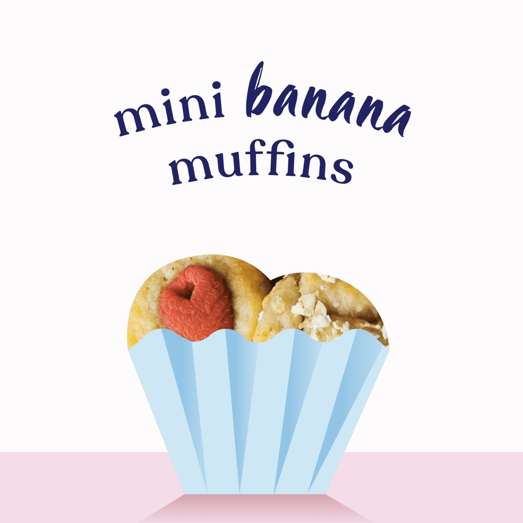 Sugar-free mini banana muffins! - Kendamil EU