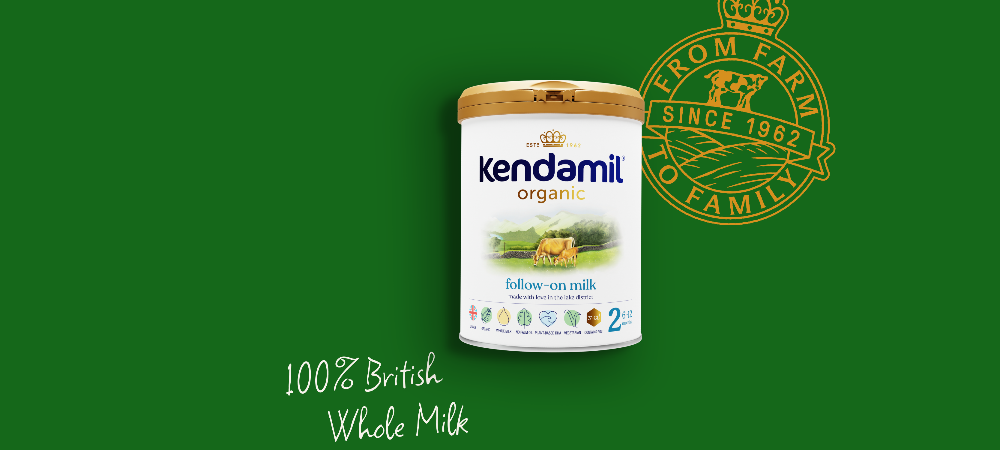 Organic Milks - Kendamil EU