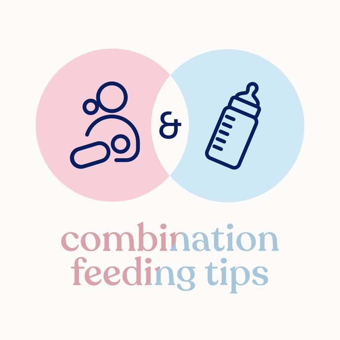 Combination feeding: How to feed a combination of breast milk and formula