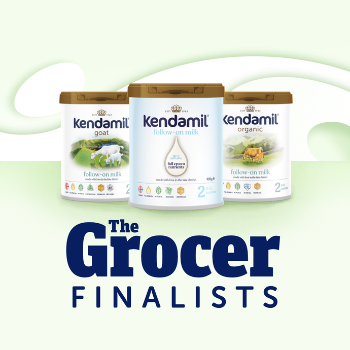 Kendamil baby milks are finalists in The Grocer’s New Product Awards 2021