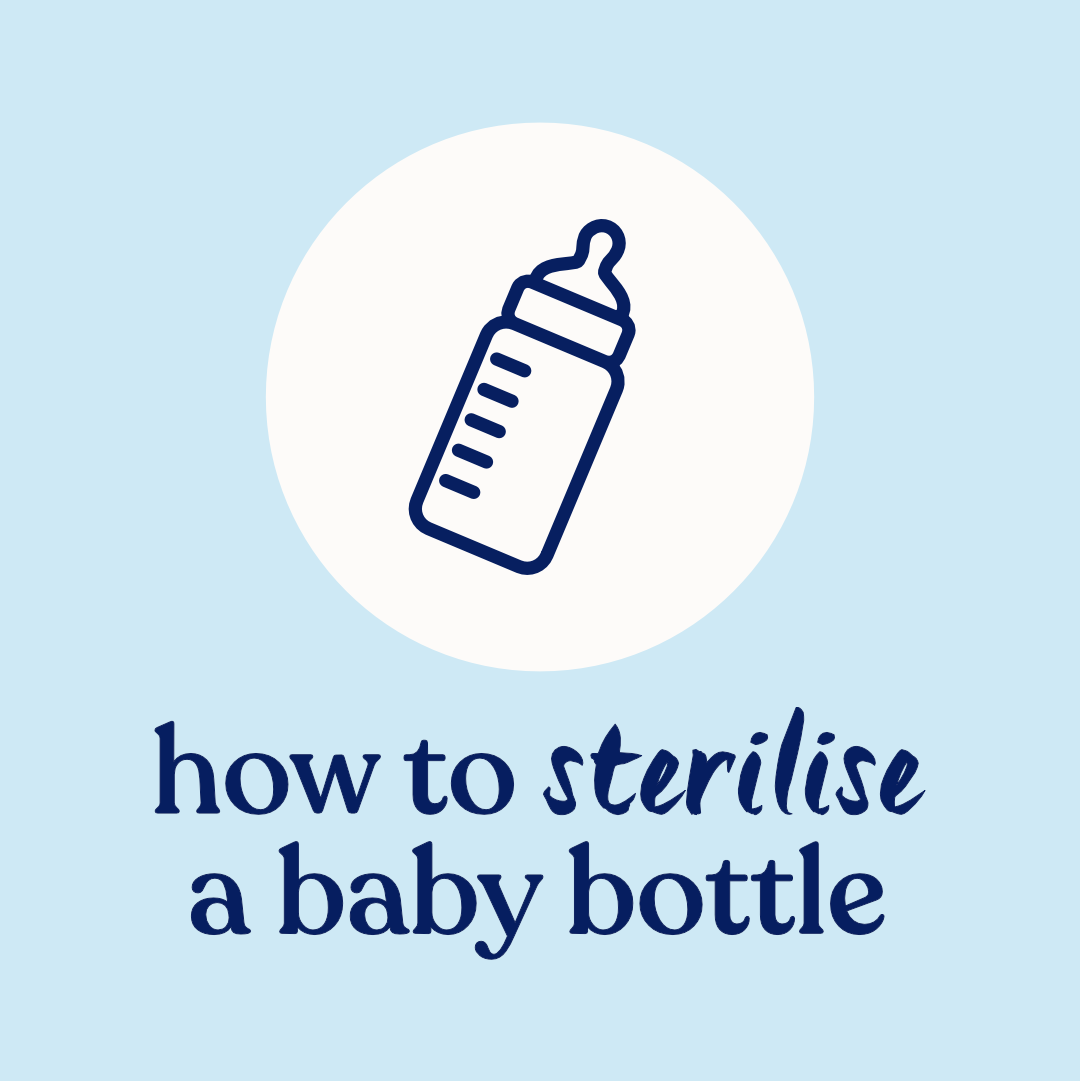 How To Sterilise A Baby Bottle