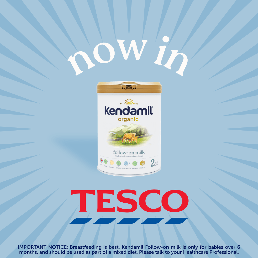 Organic Follow-on is in 340 Tescos across UK and Ireland - Kendamil EU