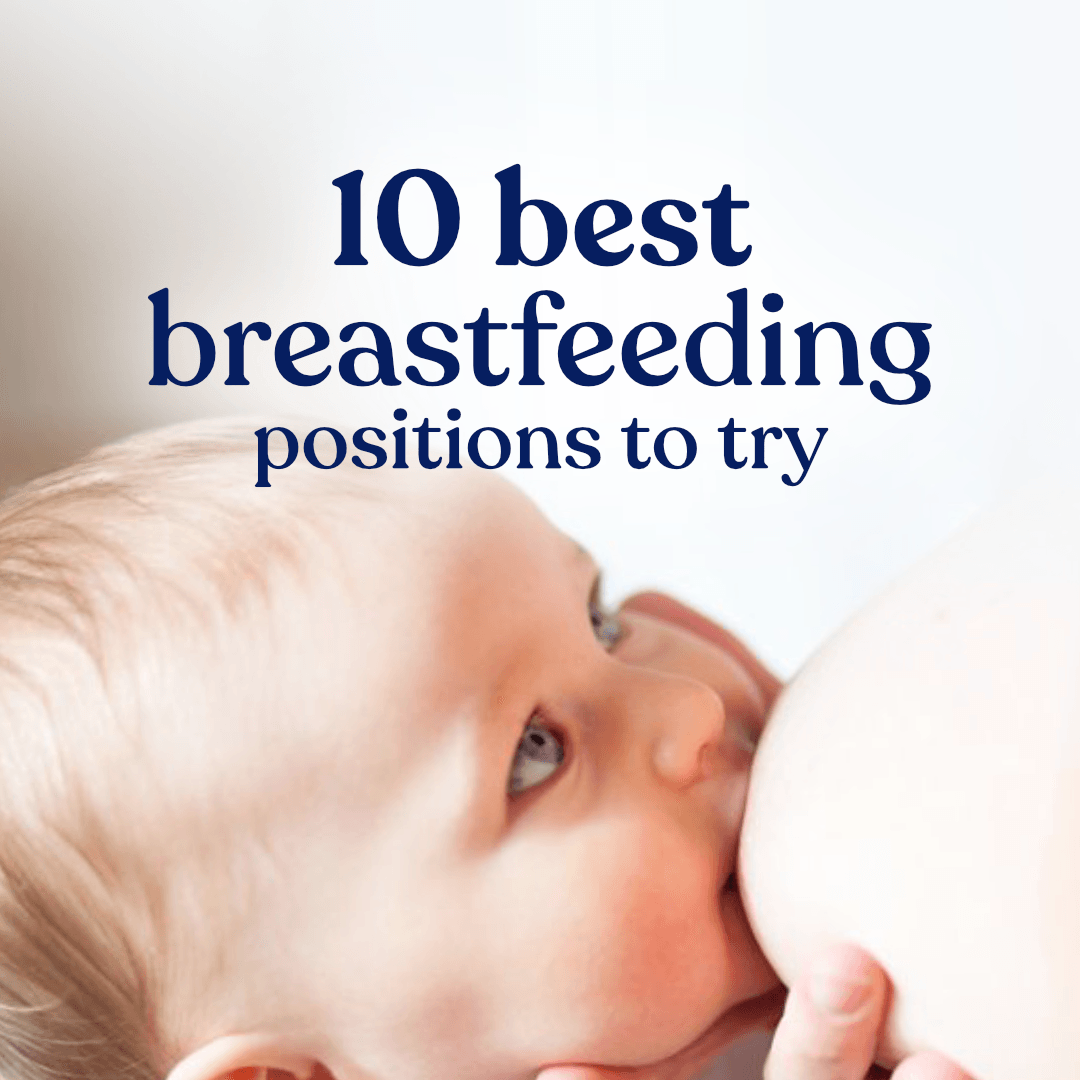 The 10 Best Breastfeeding Positions To Try - Kendamil EU