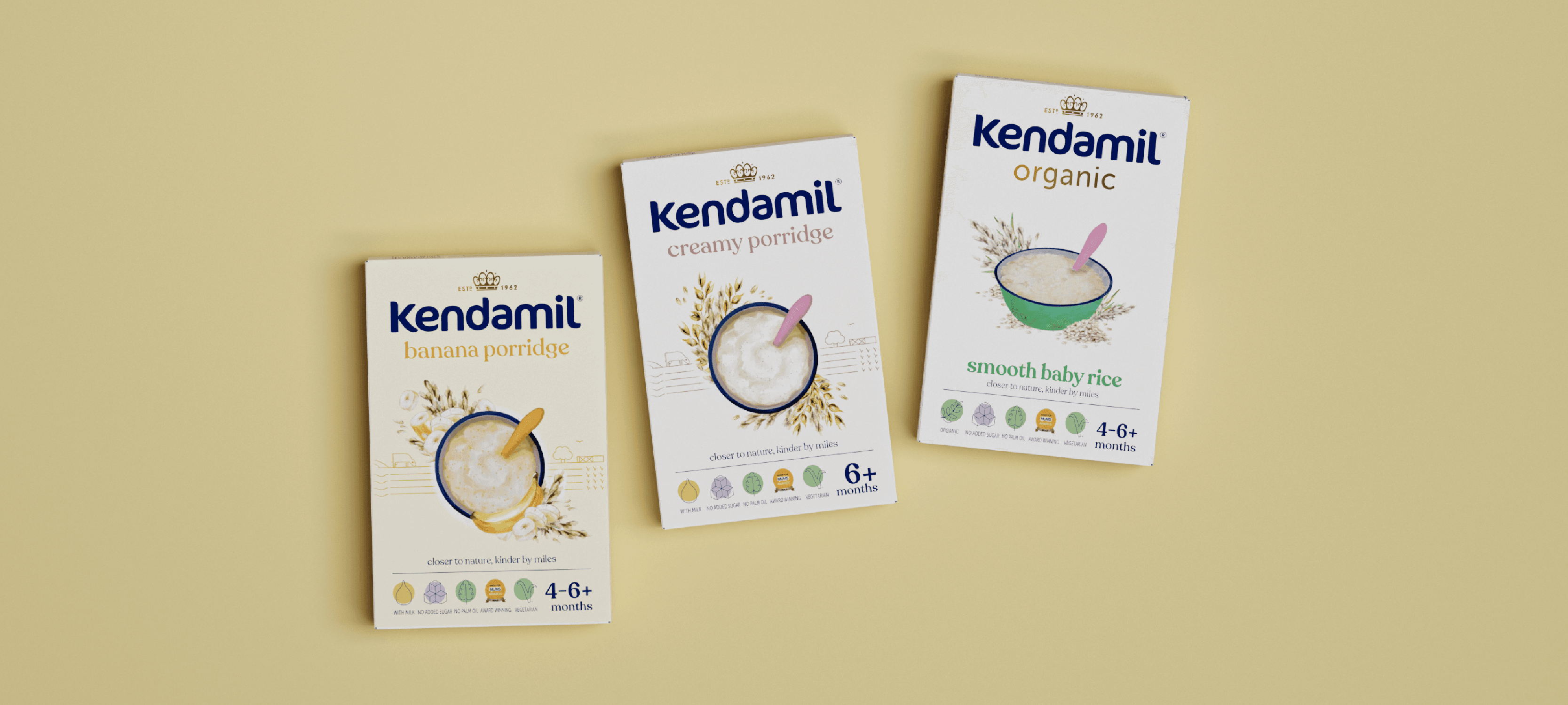 baby porridges - Kendamil EU