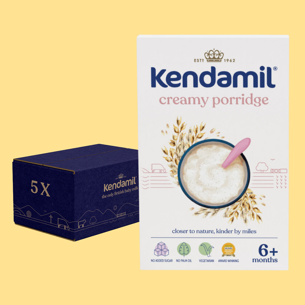 Confezione da 5 porridge cremoso per bambini (6+ mesi)