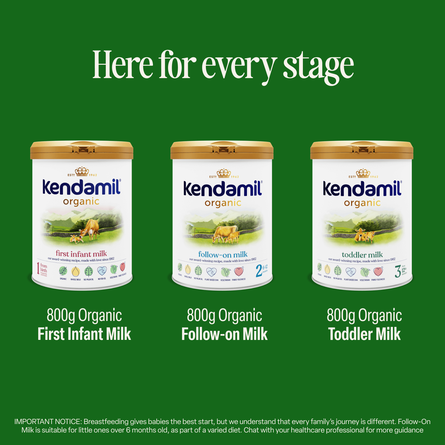 Organic First Infant Milk